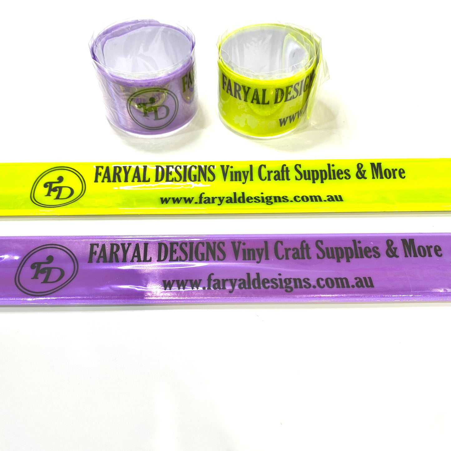 Vinyl Roll Bands (Snap Bands) - FARYAL DESIGNS PTY LTD