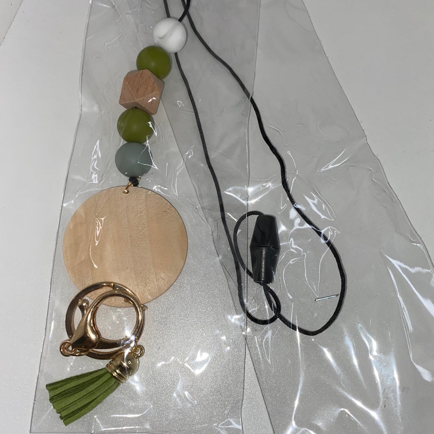 Wooden Disc Lanyards - FARYAL DESIGNS PTY LTD