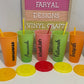 Colour Change Cups (Set of 5) 24Oz - FARYAL DESIGNS PTY LTD