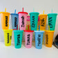 Colour Change Cups (Set of 5) 24Oz - FARYAL DESIGNS PTY LTD