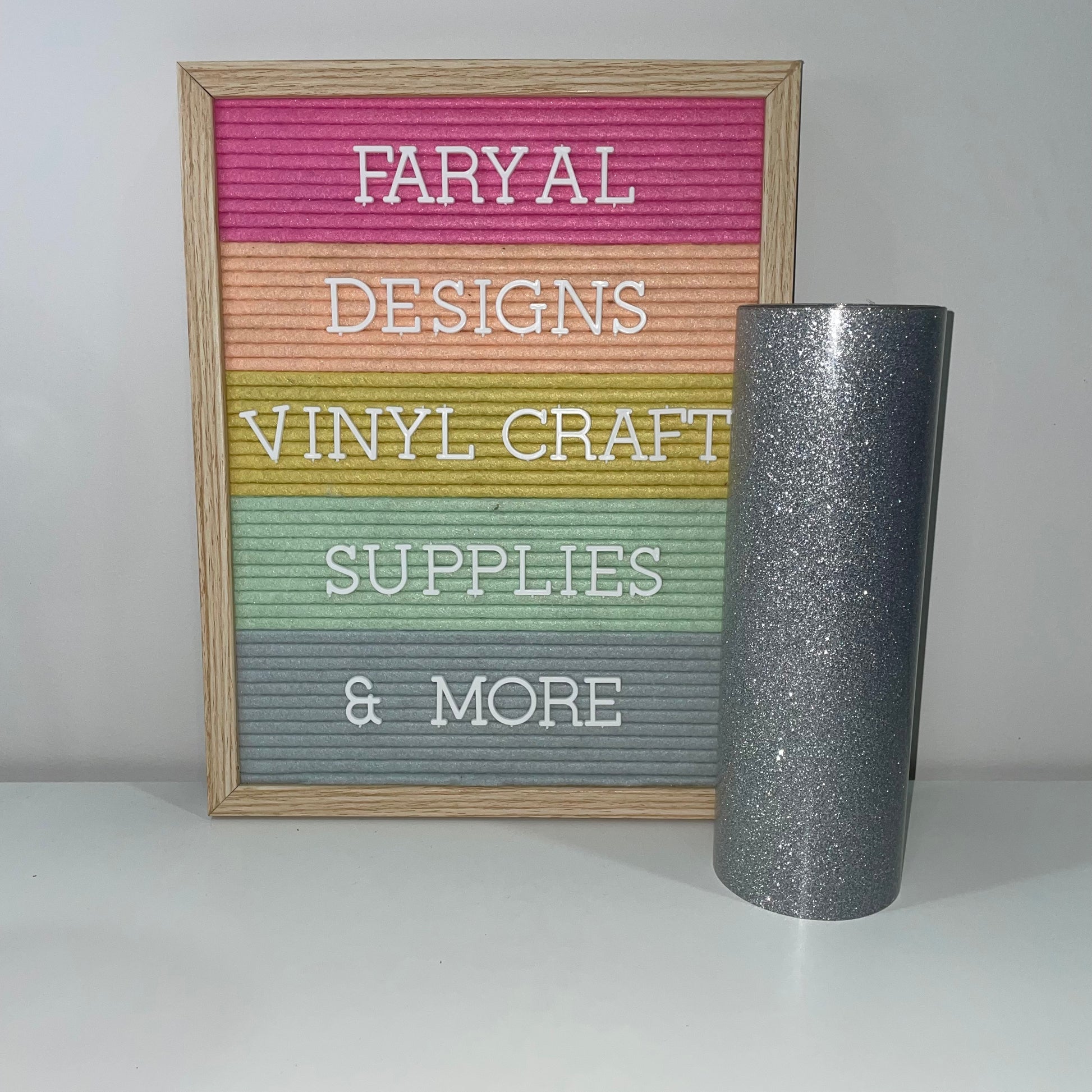 Glitter HTV 10m Mega Rolls - FARYAL DESIGNS PTY LTD