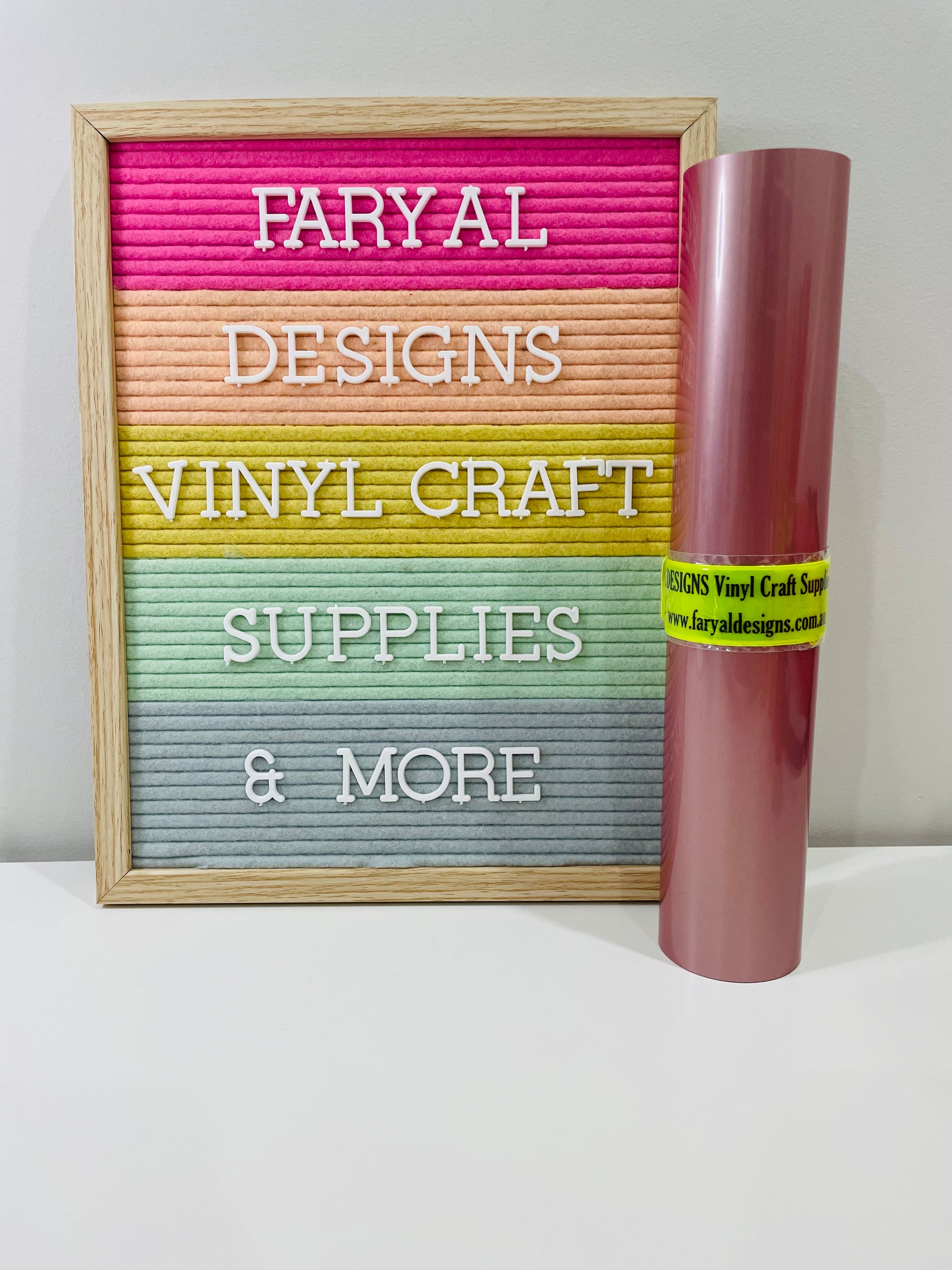 Standard HTV Wholesale 50m Rolls - FARYAL DESIGNS PTY LTD