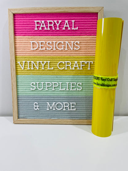 Standard HTV Wholesale 50m Rolls - FARYAL DESIGNS PTY LTD