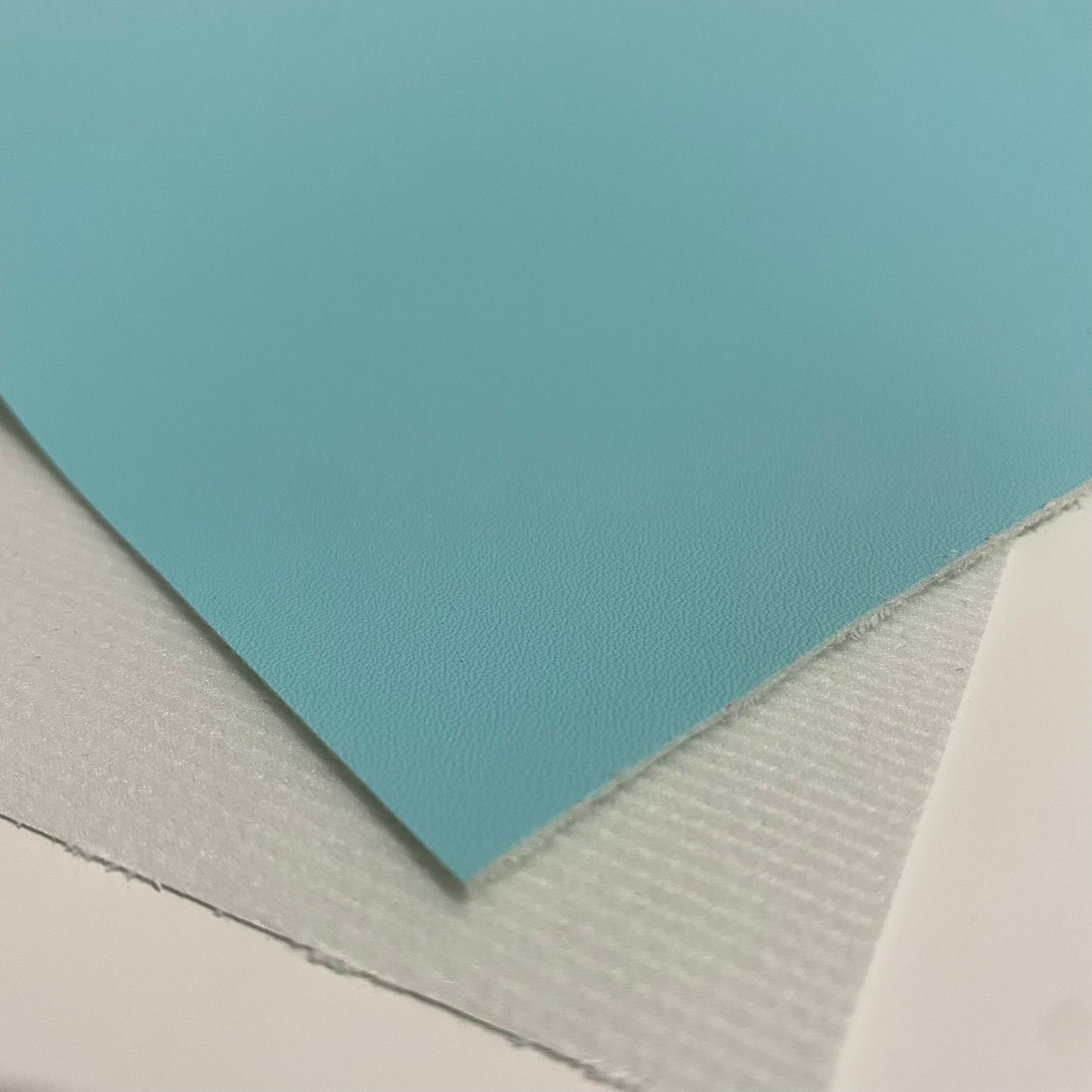 Blue Soft Pastel Faux Leather - FARYAL DESIGNS PTY LTD