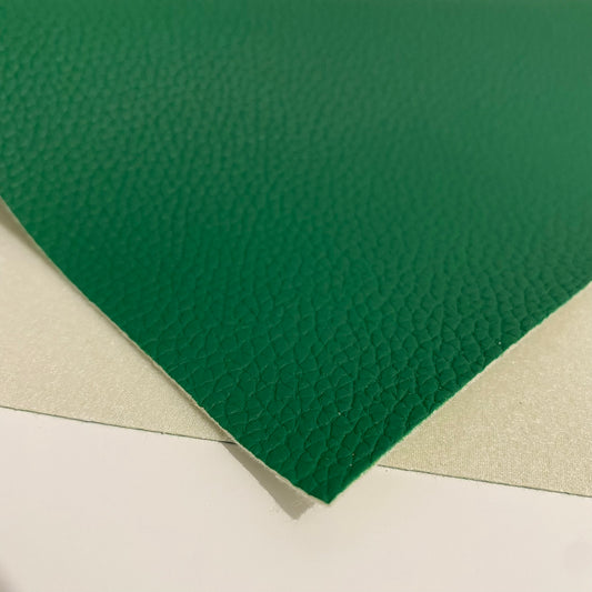 Green Litchi Faux Leather