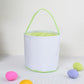 DIY Blank Canvas Easter Basket/Bag Faryal Designs Blanks 8.00 Faryal Designs