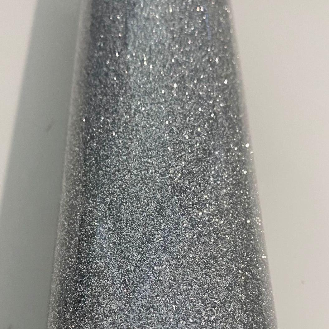 Silver Glitter HTV Faryal Designs HTV 5.00 Faryal Designs