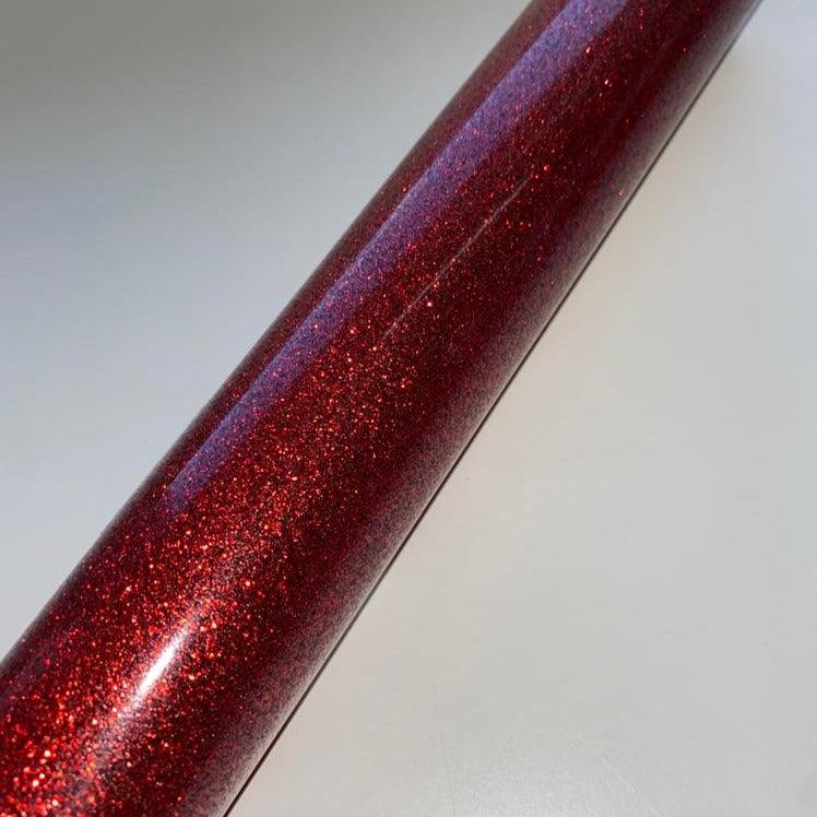 Red Glitter HTV Faryal Designs HTV 5.00 Faryal Designs