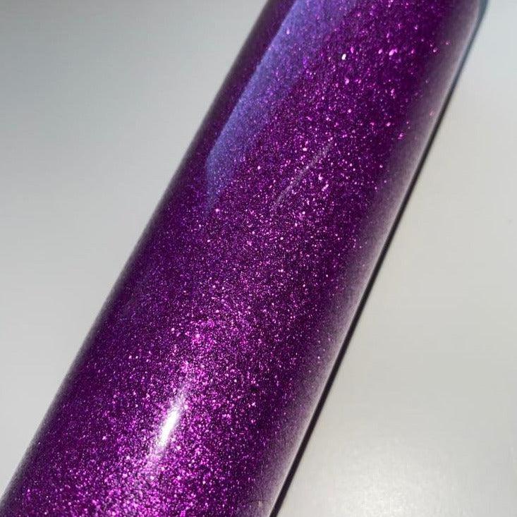 Purple Glitter HTV Faryal Designs HTV 5.00 Faryal Designs