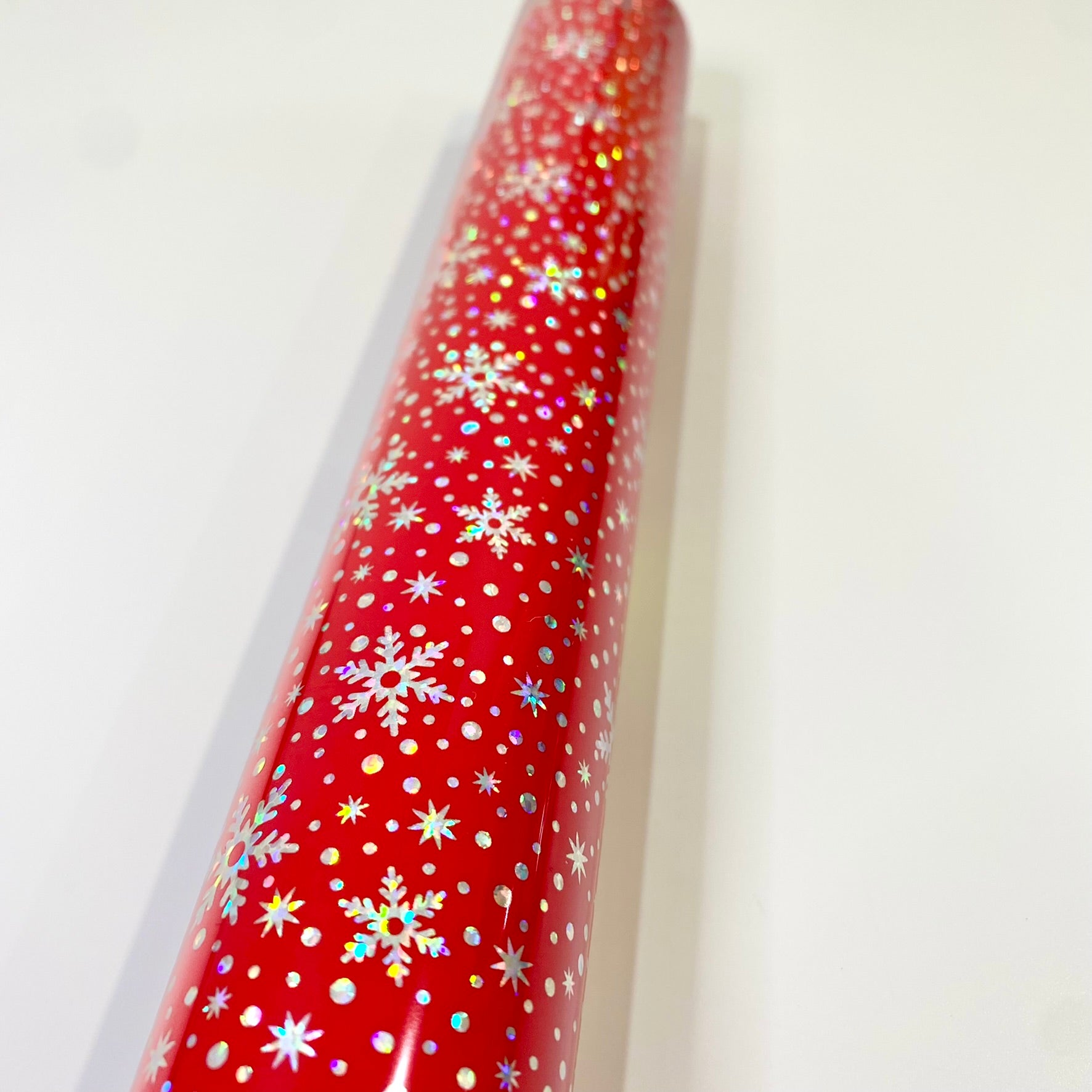 Red Snow Glitter HTV - FARYAL DESIGNS PTY LTD