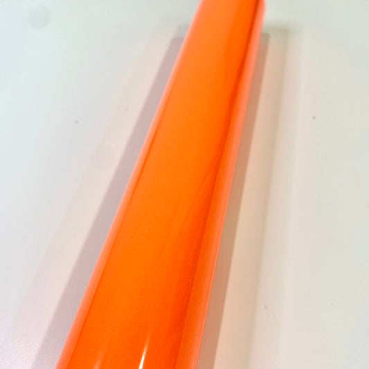 Glow in the Dark Orange PUFF HTV