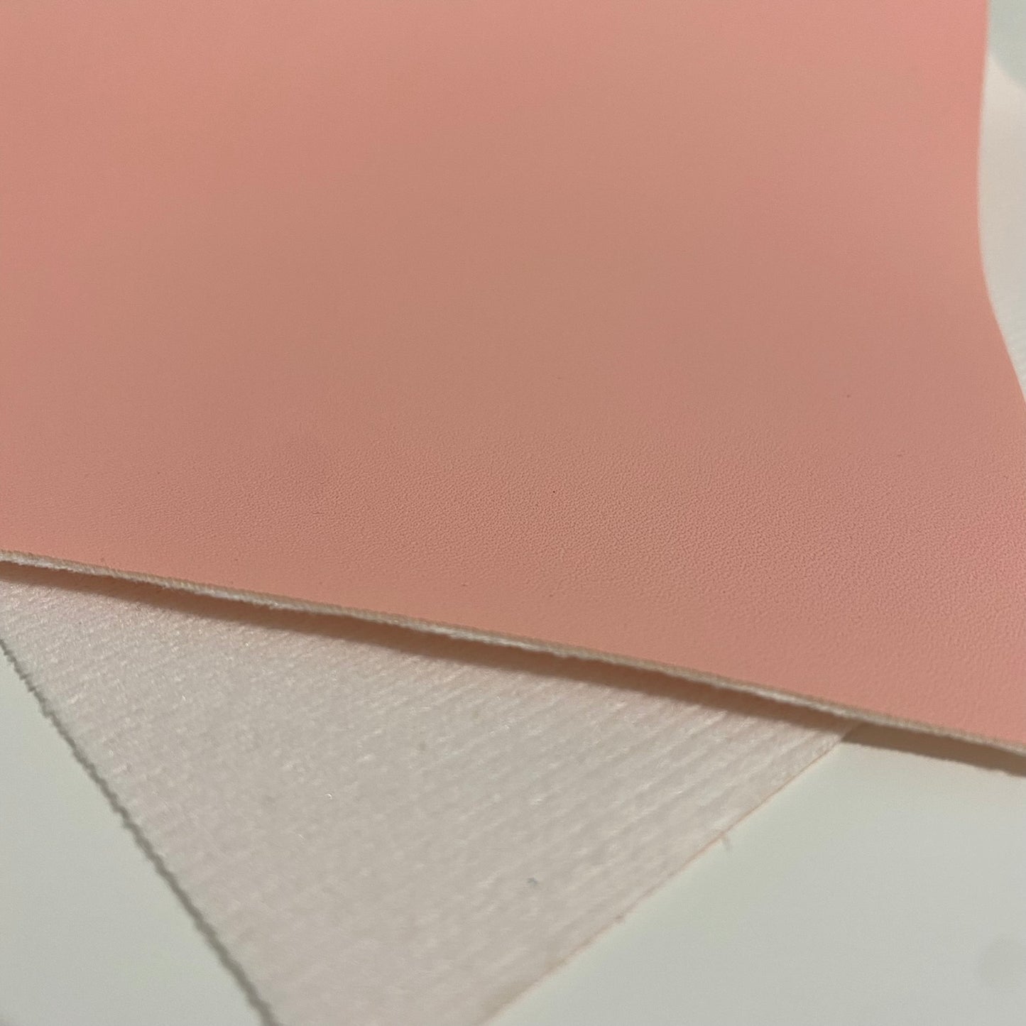 Peach Soft Pastel Faux Leather - FARYAL DESIGNS PTY LTD