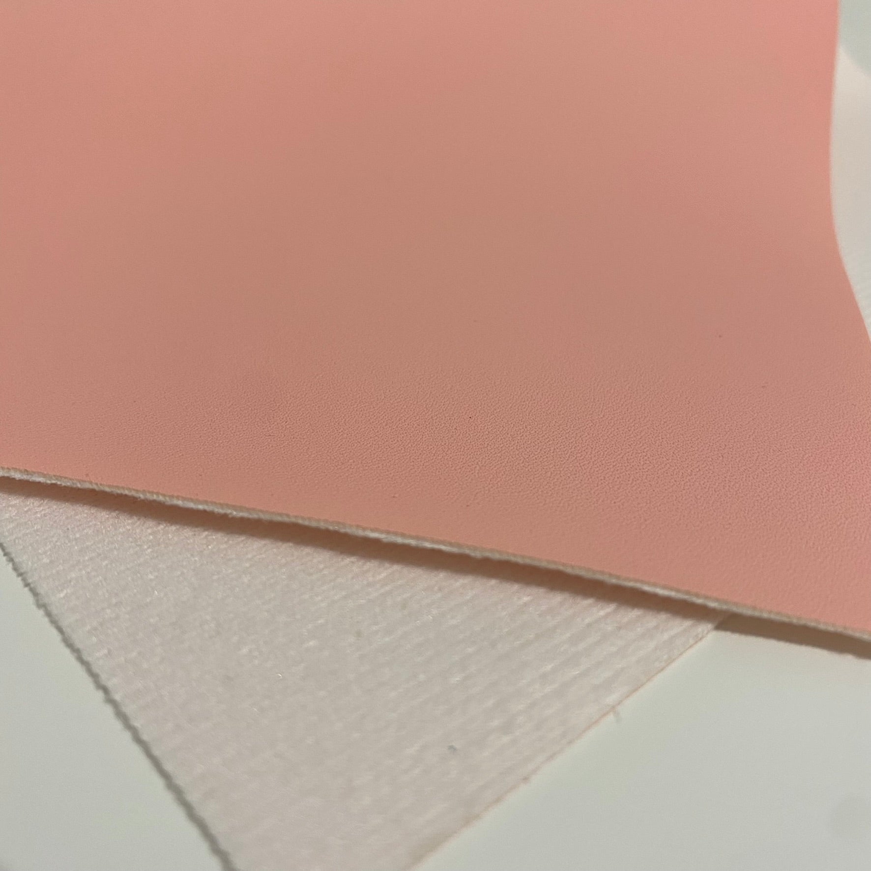 Peach Soft Pastel Faux Leather - FARYAL DESIGNS PTY LTD