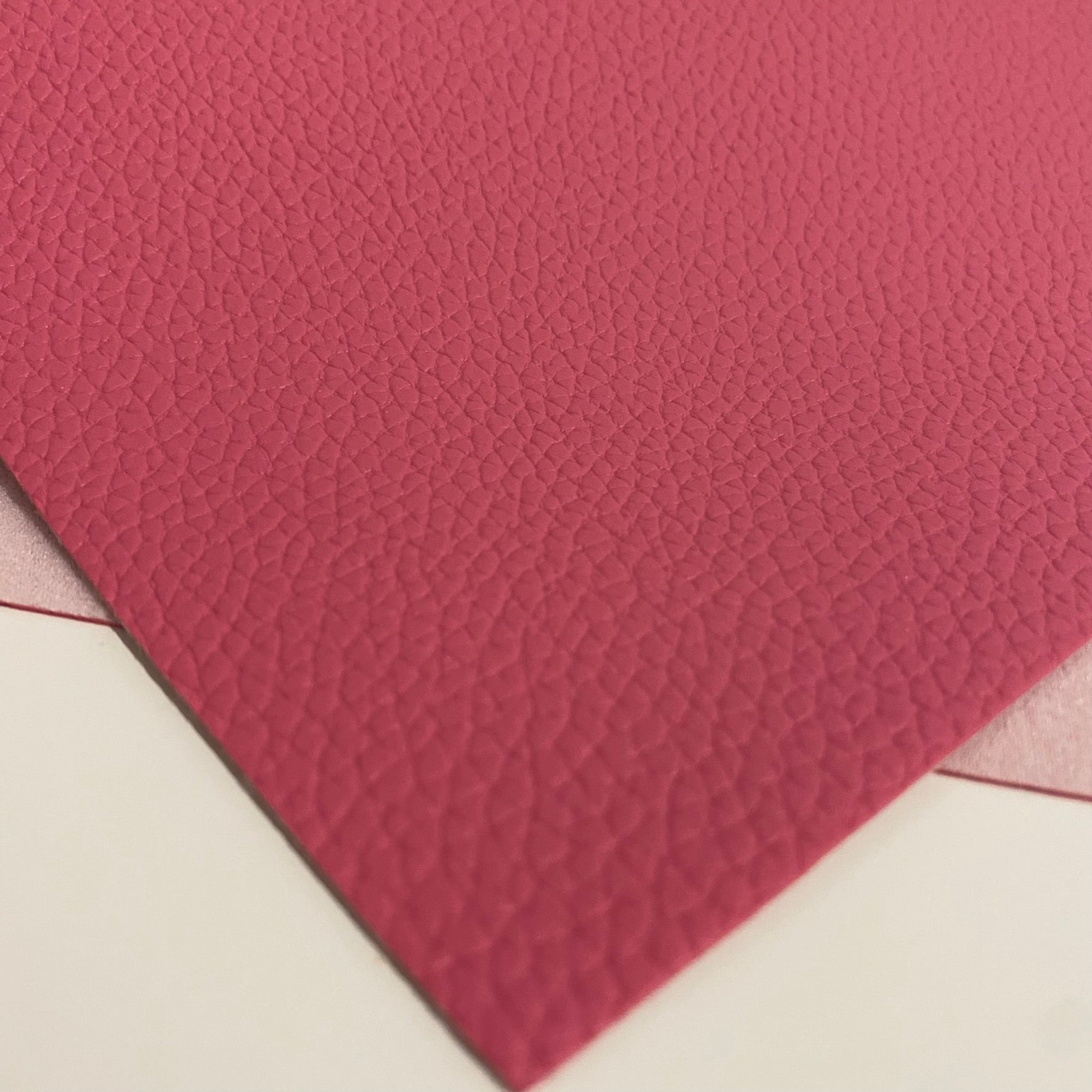 Pink Litchi Faux Leather - FARYAL DESIGNS PTY LTD