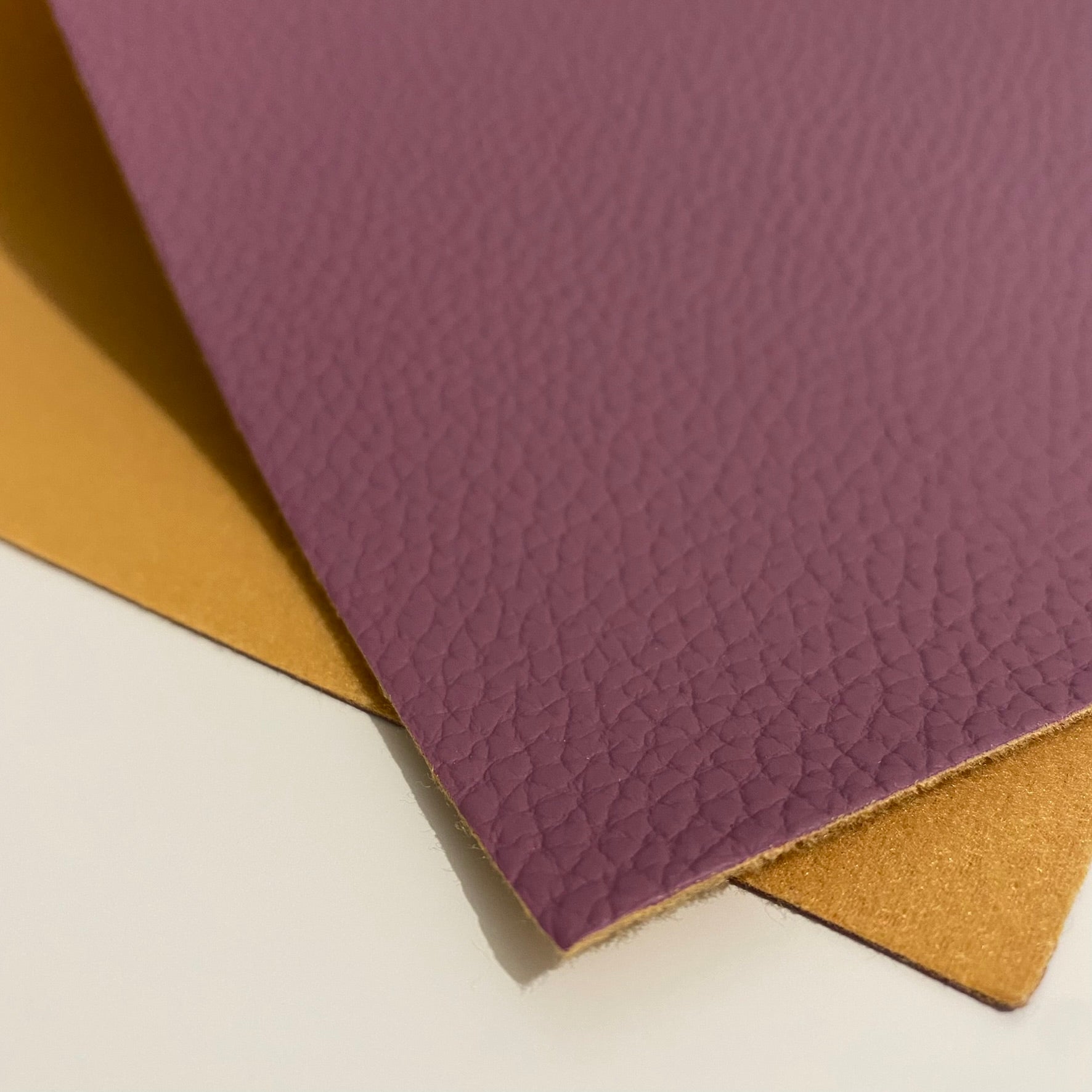 Plum Litchi Faux Leather - FARYAL DESIGNS PTY LTD