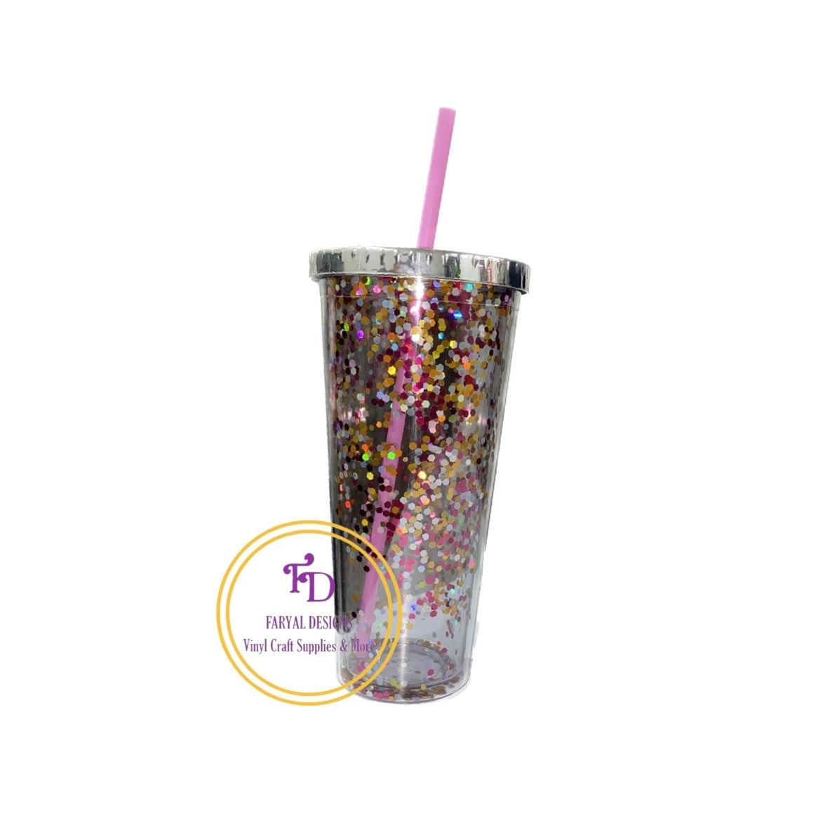 Glitter Tumblers (17Oz) - FARYAL DESIGNS PTY LTD