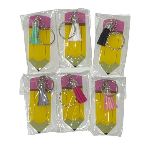 Blank Acrylic Pencil Keychains - FARYAL DESIGNS PTY LTD