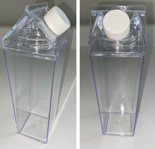 Milk Carton Water Bottle 500ml