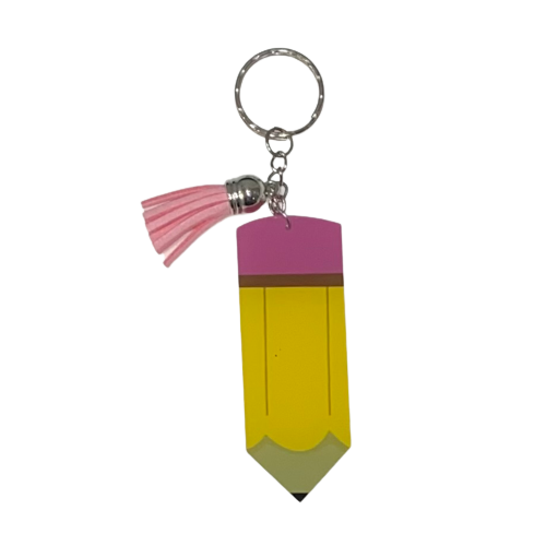 Blank Acrylic Pencil Keychains - FARYAL DESIGNS PTY LTD