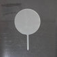 Round Blank Acrylic Cake Toppers (Small) Faryal Designs Blanks 1.95 Faryal Designs