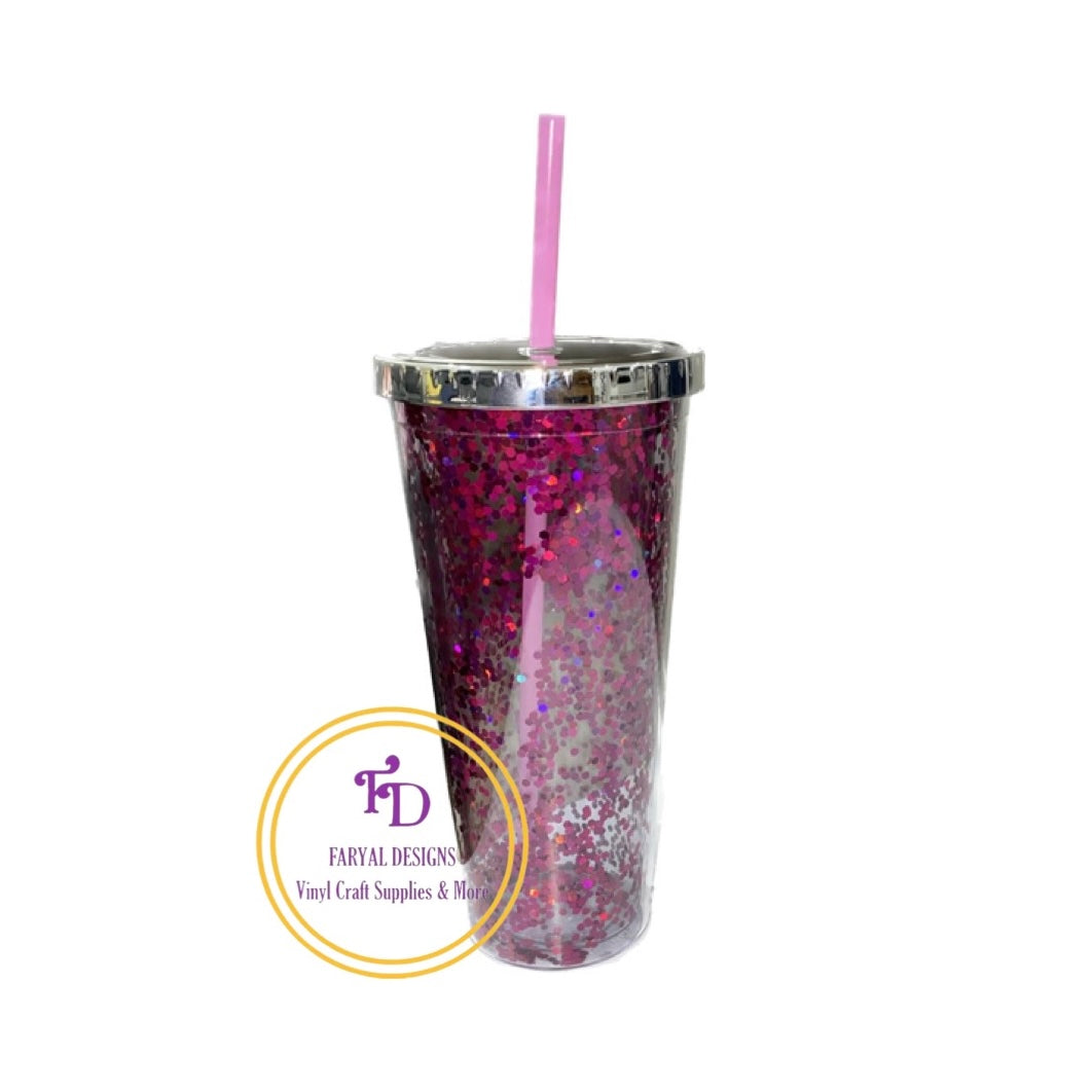 Glitter Tumblers (17Oz) - FARYAL DESIGNS PTY LTD