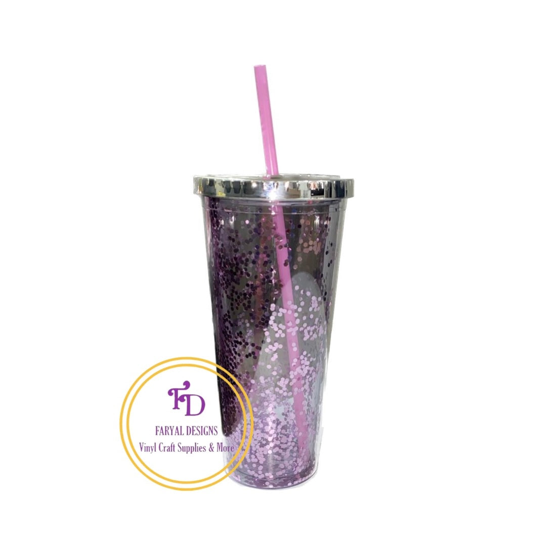 Glitter Tumblers (17Oz) - FARYAL DESIGNS PTY LTD